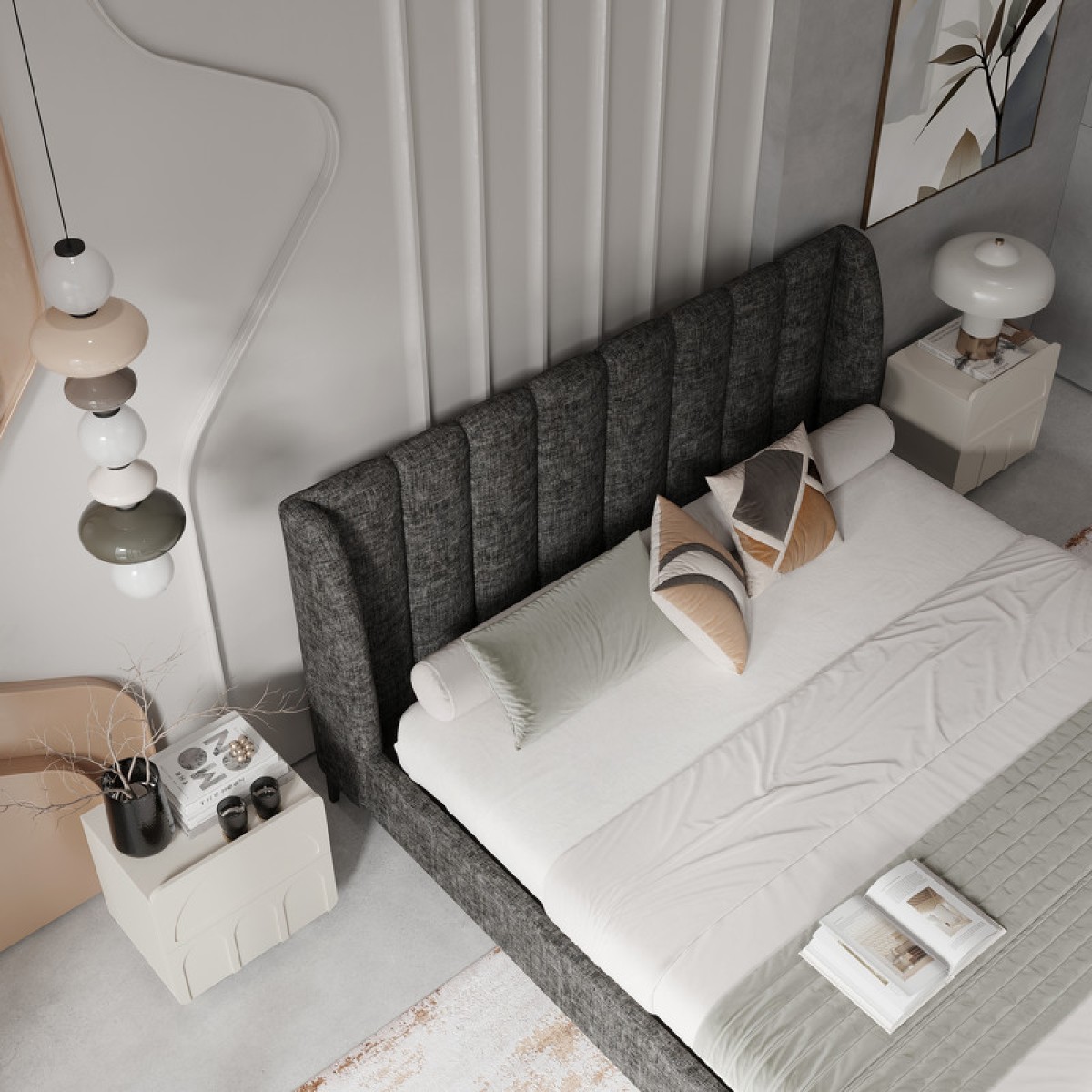 Кровать с решеткой WABI SABI, MOD INTERIORS