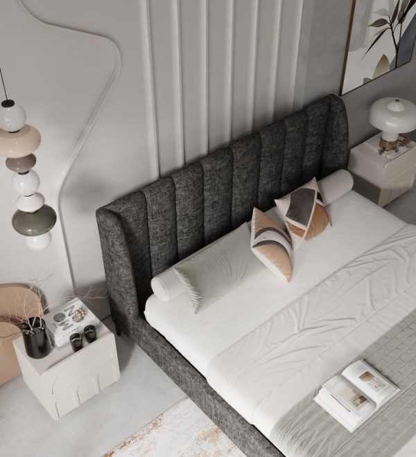 Кровать с решеткой WABI SABI, MOD INTERIORS
