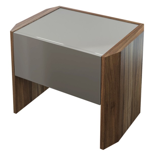 Прикроватная тумбочка AVILA, MOD INTERIORS (серый, дерево, арт. MDI.BST.AV.6)