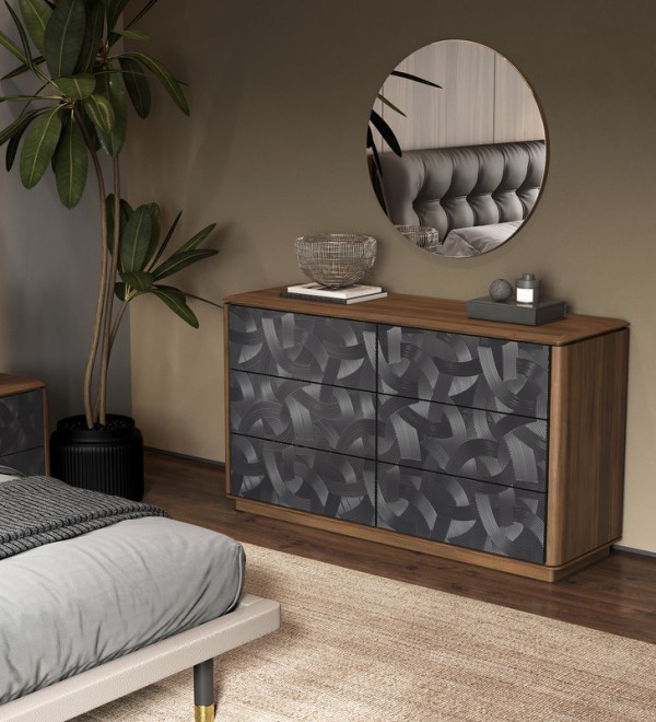 Комод ALTEA, MOD INTERIORS (серый, дерево)