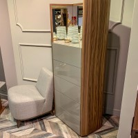 Комод высокий с зеркалом AVILA, MOD INTERIORS