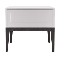 Прикроватная тумбочка MARBELLA, MOD INTERIORS (серый, бежевый, дерево, арт. MDI.BST.MRB.73)