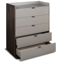 Комод EMOTION SALE, FRATELLI BARRI (серый, чёрный, дерево)