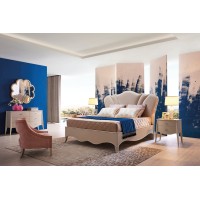 Комод EMOTION SALE, FRATELLI BARRI (бежевый, серебристый)
