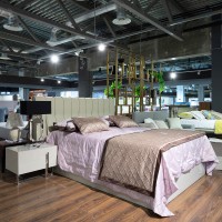 Кровать с подъемным механизмом VIGO, MOD INTERIORS (серый, бежевый)