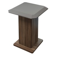 Приставной столик AVILA, MOD INTERIORS (серый, дерево)