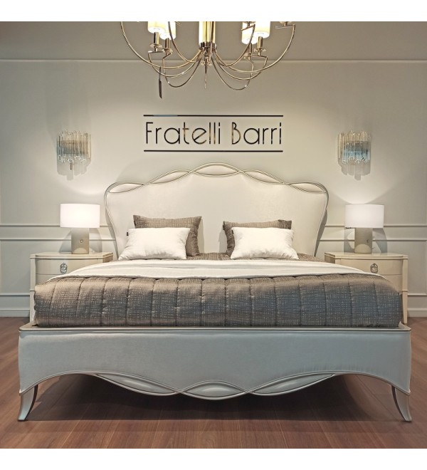Кровать с решеткой RIMINI, FRATELLI BARRI (серебристый)