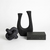 Декоративный элемент ACCESSORIES, FRATELLI BARRI (чёрный, дерево)