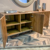 Буфет MENORCA, MOD INTERIORS (серый, дерево)