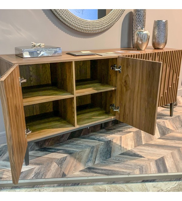 Буфет MENORCA, MOD INTERIORS (серый, дерево)