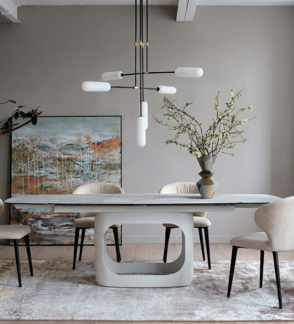 Обеденный стол раздвижной TOLEDO, MOD INTERIORS (бежевый, арт. MDI.DT.TOL.34)