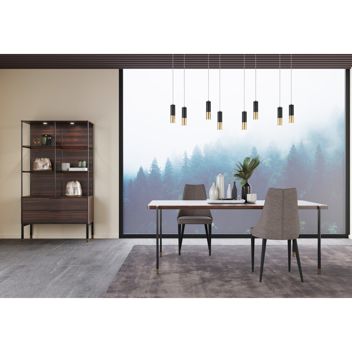 Стул BENISSA, MOD INTERIORS (чёрный, арт. MDI.CH.BS.23)