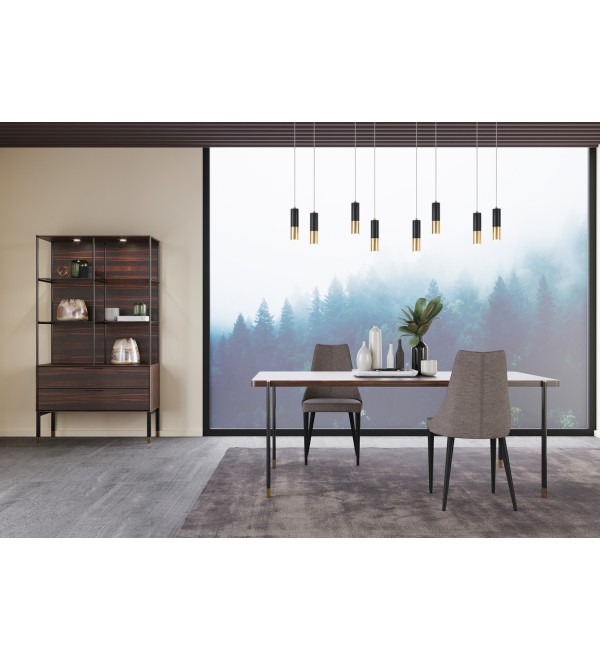 Стул BENISSA, MOD INTERIORS (чёрный, арт. MDI.CH.BS.23)