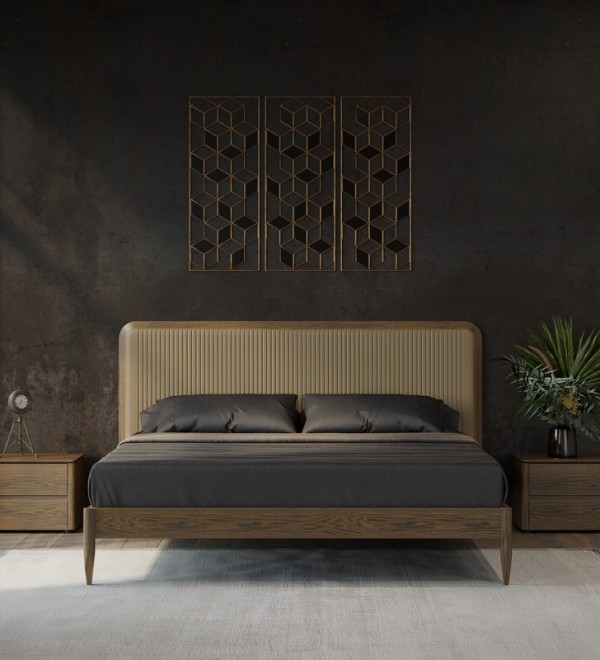 Кровать с решеткой PATERNA, MOD INTERIORS (дерево)