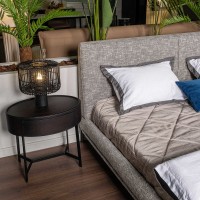 Кровать EMOTION SALE, FRATELLI BARRI (чёрный, серебристый)