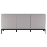 Буфет MARBELLA, MOD INTERIORS (серый, бежевый, дерево)