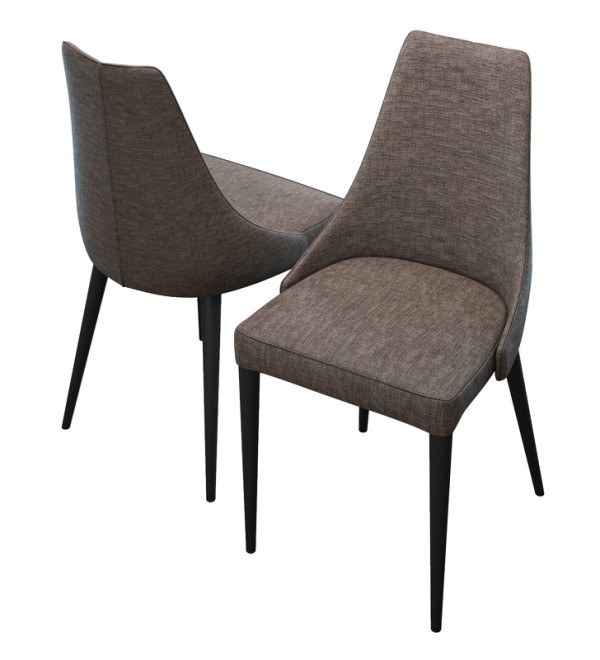 Стул BENISSA, MOD INTERIORS (чёрный, арт. MDI.CH.BS.23)