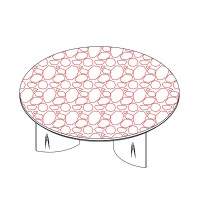 Журнальный столик OLIMAR, MOD INTERIORS (дерево, арт. MDI.ET.OLM.14)