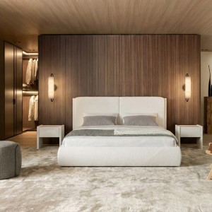 Кровать с подъемным механизмом PETRA, MOD INTERIORS (серый)