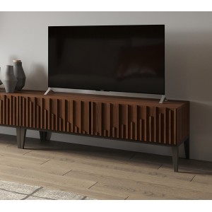 Тумба под TV MENORCA, MOD INTERIORS (серый, дерево)