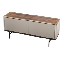 Буфет ALTEA, MOD INTERIORS (бежевый, чёрный, золотой, дерево)