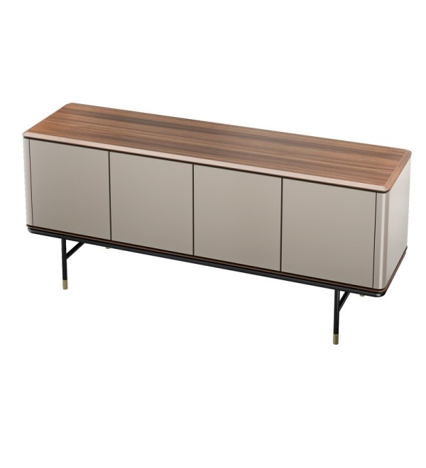 Буфет ALTEA, MOD INTERIORS (бежевый, чёрный, золотой, дерево)