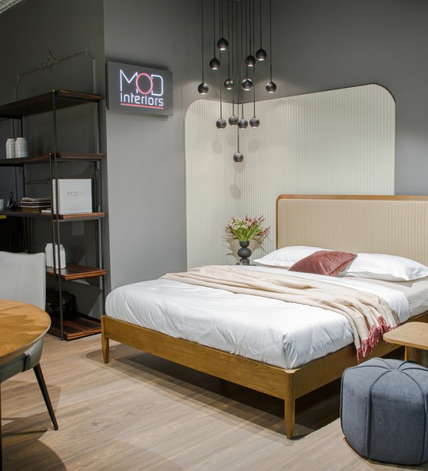 Кровать с решеткой PATERNA, MOD INTERIORS (дерево, арт. MDI.BD.PN.15)