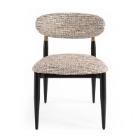 Стул CHAIRS, FRATELLI BARRI (чёрный, золотой)