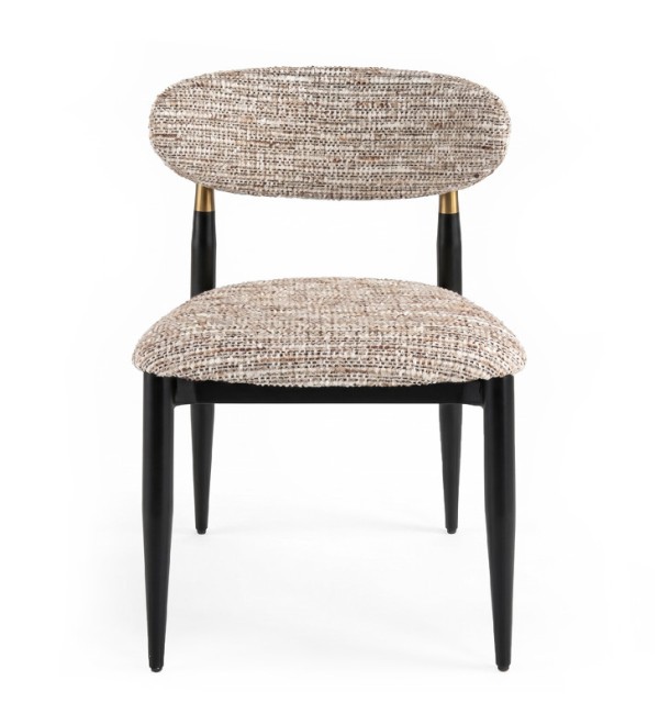 Стул CHAIRS, FRATELLI BARRI (чёрный, золотой)
