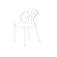 Стул MIRAMAR, MOD INTERIORS (чёрный, арт. MDI.CH.MRM.74)