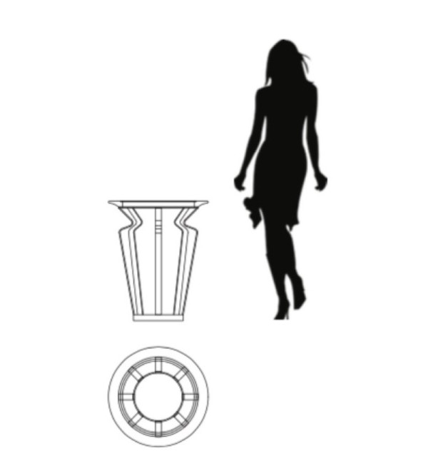 Приставной столик Vivienne TIMELESS SALE, FRATELLI BARRI