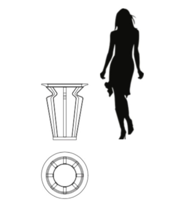 Приставной столик Vivienne TIMELESS SALE, FRATELLI BARRI