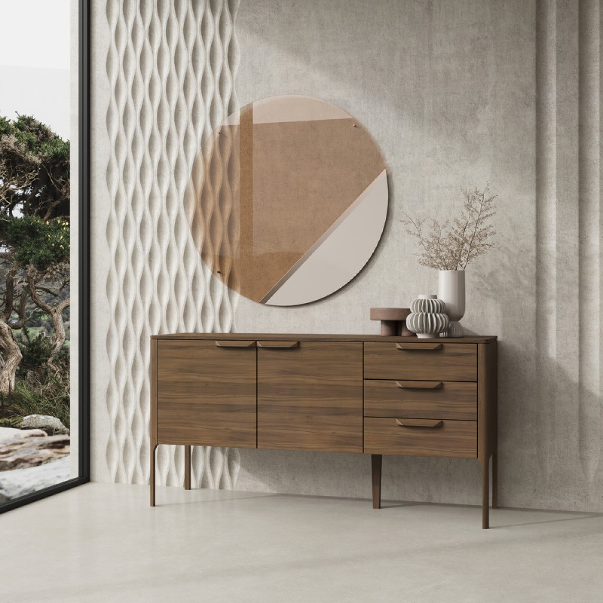 Буфет RONDA, MOD INTERIORS (дерево, арт. MDI.SB.RD.114)