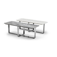 Журнальный столик Hamptons TIMELESS SALE, FRATELLI BARRI (серебристый, серый)