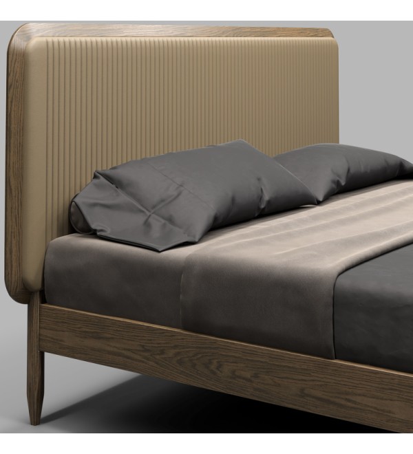 Кровать с решеткой PATERNA, MOD INTERIORS (дерево, арт. MDI.BD.PN.15)