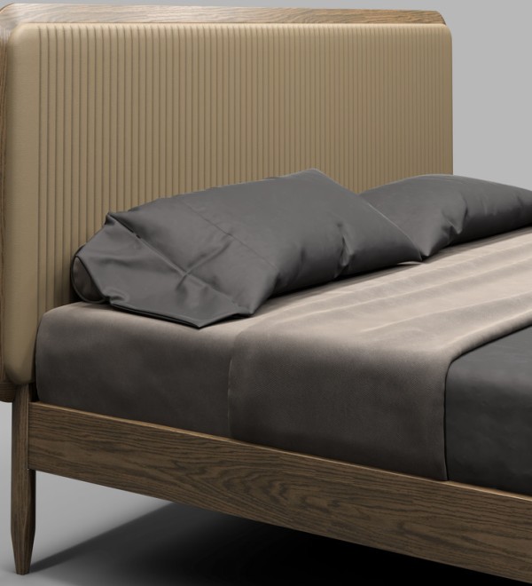 Кровать с решеткой PATERNA, MOD INTERIORS (дерево, арт. MDI.BD.PN.15)