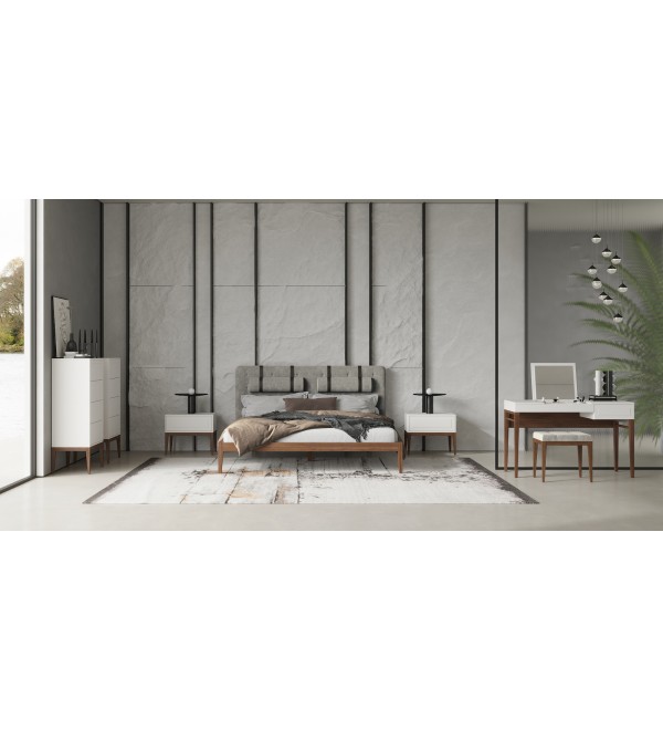 Кровать с решеткой MARBELLA, MOD INTERIORS (дерево, арт. MDI.BD.MRB.48)
