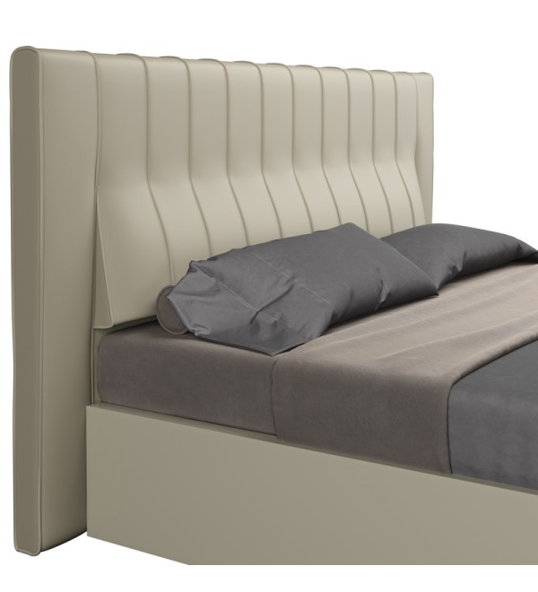 Кровать с подъемным механизмом VIGO, MOD INTERIORS (серый, бежевый, арт. MDI.BD.VC.2)