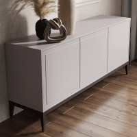 Буфет MARBELLA, MOD INTERIORS (серый, бежевый, дерево)