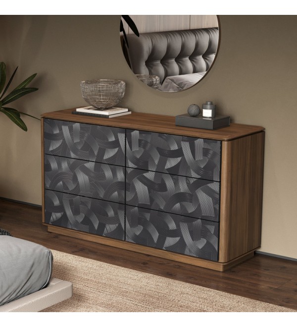 Комод ALTEA, MOD INTERIORS (серый, дерево)