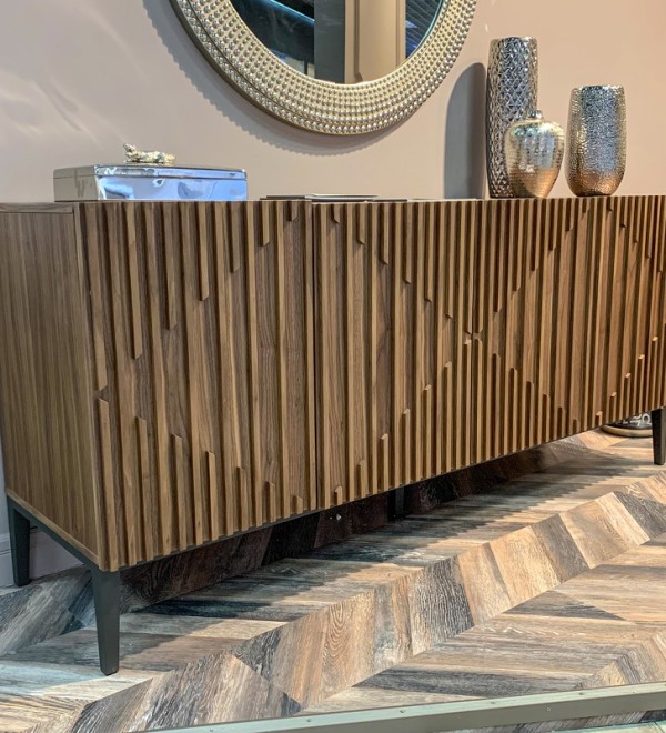 Буфет MENORCA, MOD INTERIORS (серый, дерево)