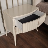 Прикроватная тумбочка RIMINI, FRATELLI BARRI (бежевый, арт. FB.BST.RIM.689)