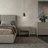 Прикроватная тумбочка PETRA, MOD INTERIORS (бежевый)