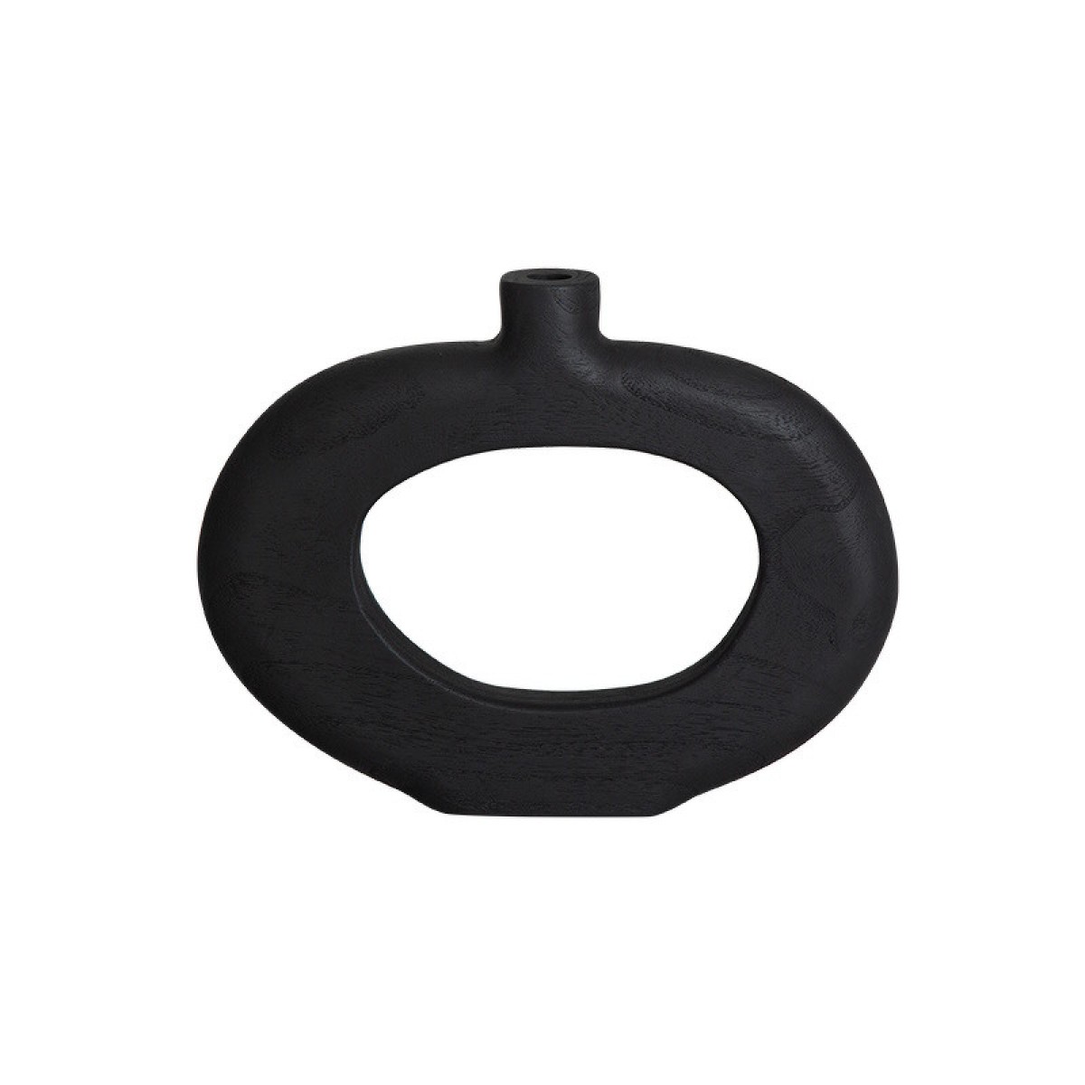 Ваза деревянная ACCESSORIES, FRATELLI BARRI (чёрный, дерево, арт. FB.VS.ACE.139)