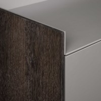 Буфет EMOTION SALE, FRATELLI BARRI (серый, чёрный, дерево)