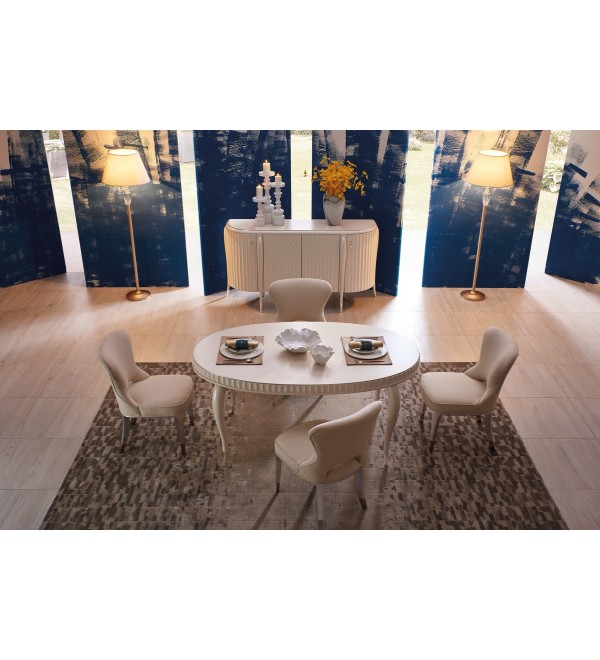 Стул EMOTION SALE, FRATELLI BARRI (серебристый)