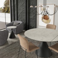 Приставной столик TOLEDO, MOD INTERIORS (чёрный, серебристый, арт. MDI.ET.TOL.27)