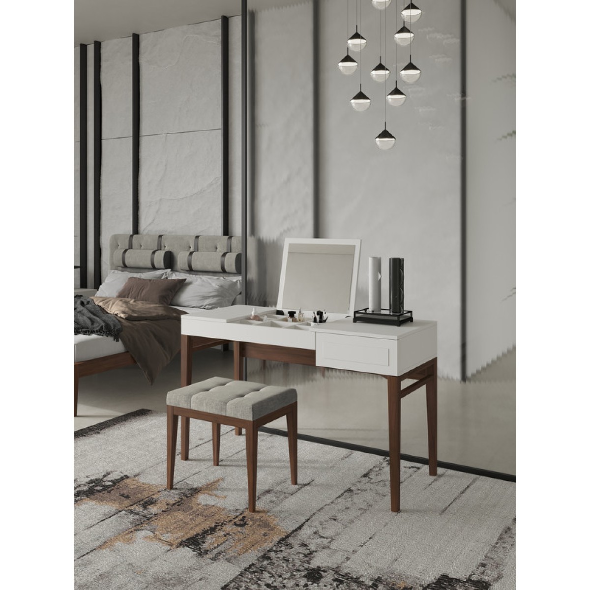Пуфик MARBELLA, MOD INTERIORS (дерево)