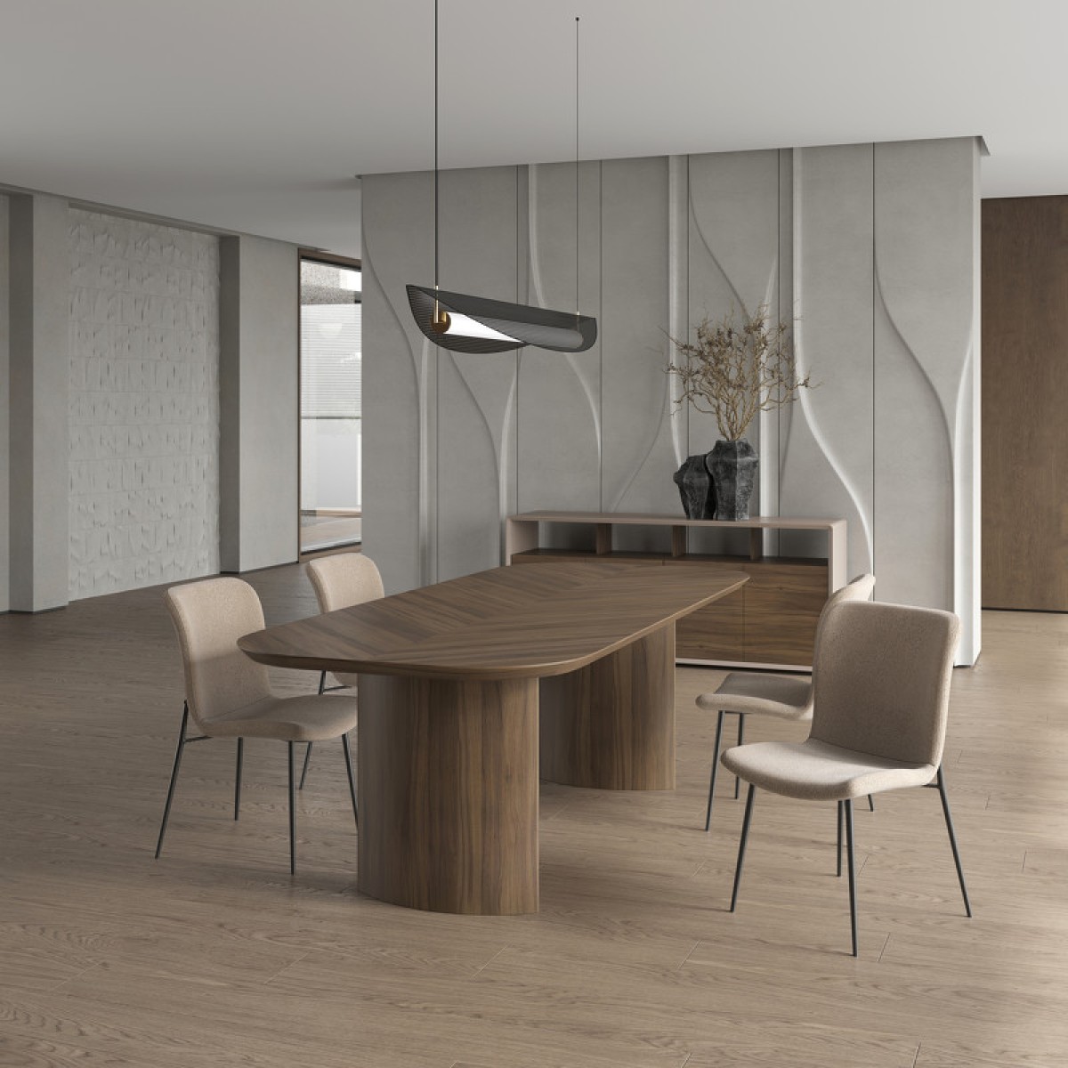 Обеденный стол OLIMAR, MOD INTERIORS (дерево, арт. MDI.DT.OLM.8)