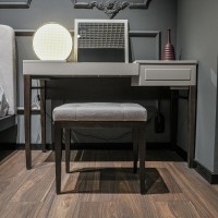 Пуфик MARBELLA, MOD INTERIORS (серый, дерево)